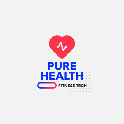 Logo Maker for a Fitness Tech Brand 3909f-el1