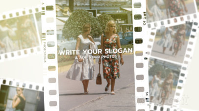 Slideshow Video Maker Featuring Vintage Film Transitions 2967-el1