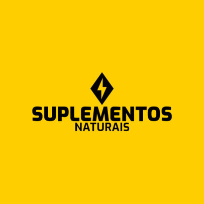 Logo Generator for a Natural Supplements Brand 4353c