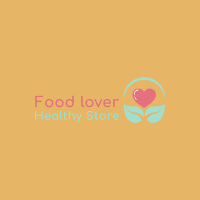 Online Logo Maker for a Health Food Shop 4356c