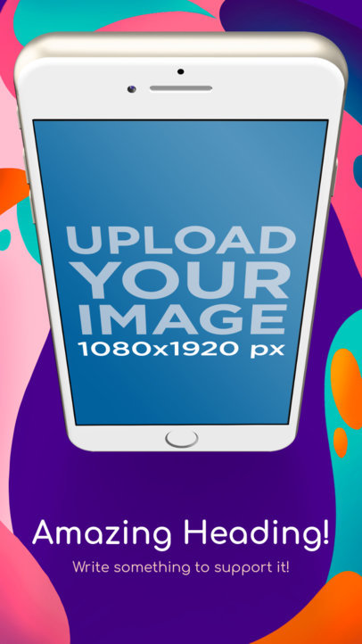 iPhone 7 iOS Screenshot Maker from Above 1322