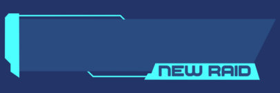 Placeit - Twitch Alert Box Design Template Featuring a Futuristic Style