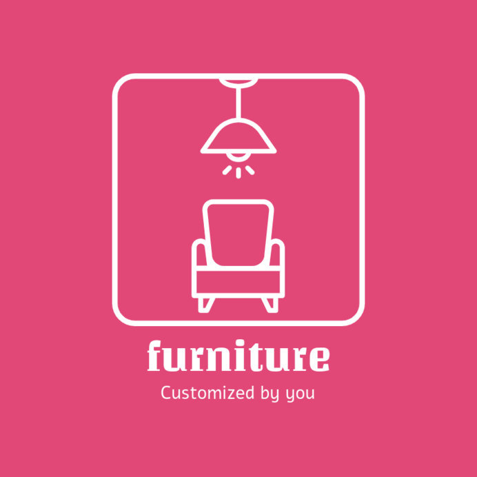 Placeit Logo Generator for a Home Decor Shop Featuring an Illustrated Armchair