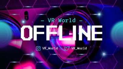 Placeit - Twitch Offline Screen Design Maker Featuring a Virtual ...