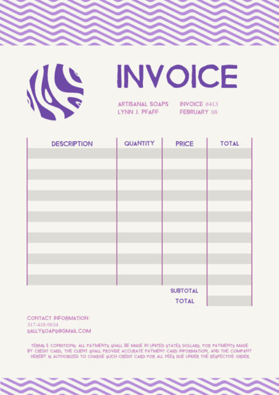 Invoice Design Templates T Shirts Insta Stories Banners More