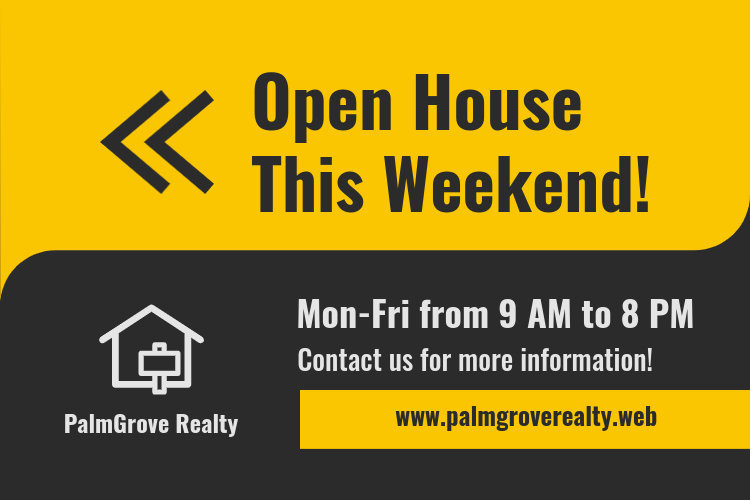 Placeit Yard Sign Creator for an Open House Weekend Event