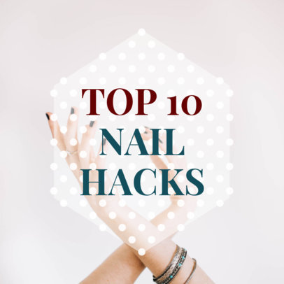 Social Media Image Maker for Nail Art 582d