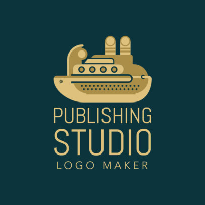 Custom Logo Maker for Publishing Houses with Animal Icons 1142e 