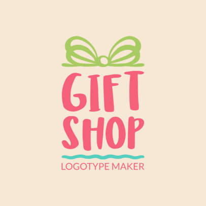 Placeit - Creative Logo Template for Gift Shops