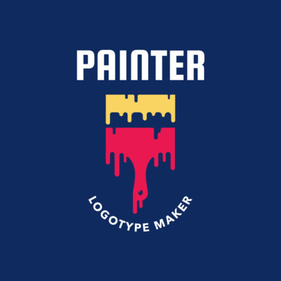 Painter Logotype Maker 1442a