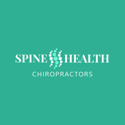Spine Health Clinic Logo Template 1490c