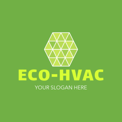 Aircon Company Logo Design Template 1500b