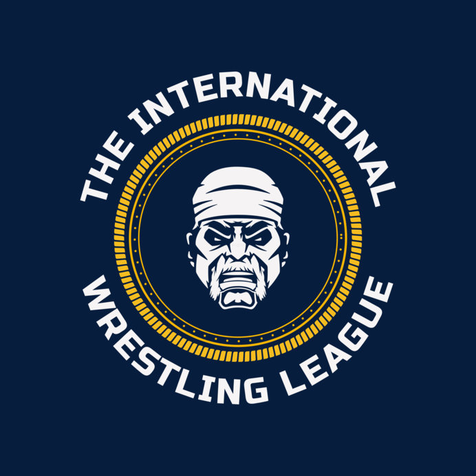 Placeit Pro Wrestling Logo Maker for a Wrestling League