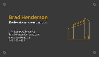 placeit carpenter business card