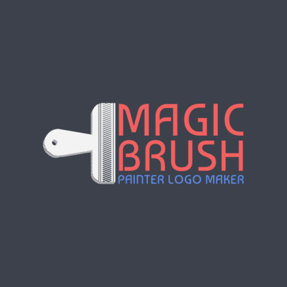 Easy Logo Generator for Painting Company 1436d
