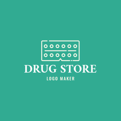 Pharmacy Logo Maker for Drug Stores 1857b