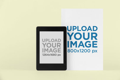 Download Amazon Kindle Mockup Generator Try 15k Mockups For Free Placeit