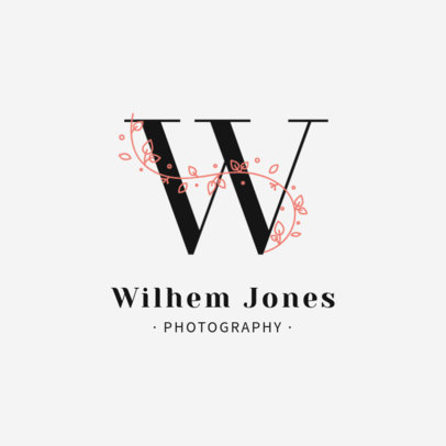 Professional Photographer Logo Maker with a Sophisticated Design 2172d