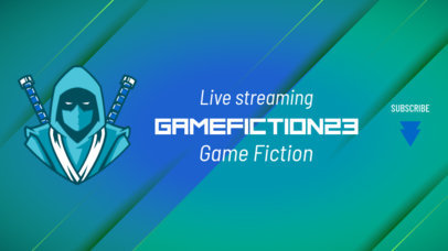 Placeit Youtube Banner Template For Gaming Channels In The Style Of Fortnite