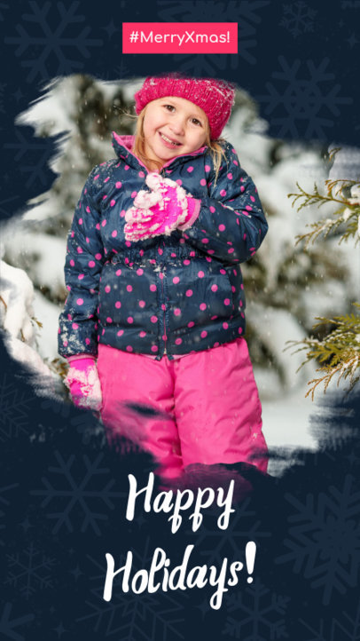 Instagram Story Template for Christmas Season 593k 1824