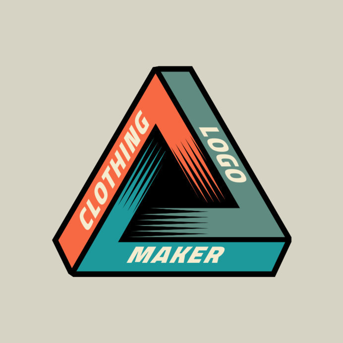 Placeit Clothing Brand Logo Maker with an Undecidable Figure