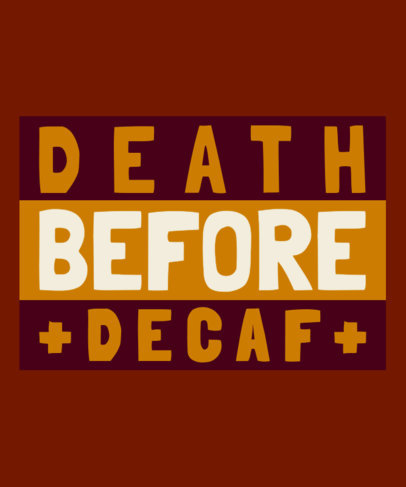 Placeit - T-Shirt Design Template in Allusion to Parental Advisory