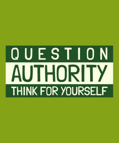 Placeit - T-Shirt Design Creator Inspired in Parental Advisory