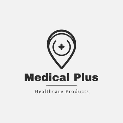 Healthcare Products Logo Template for Medical Companies 1857f 79-el