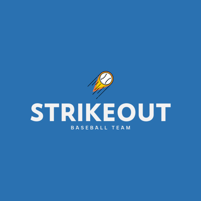 Placeit Baseball Team Logo Generator with a Minimalistic Style