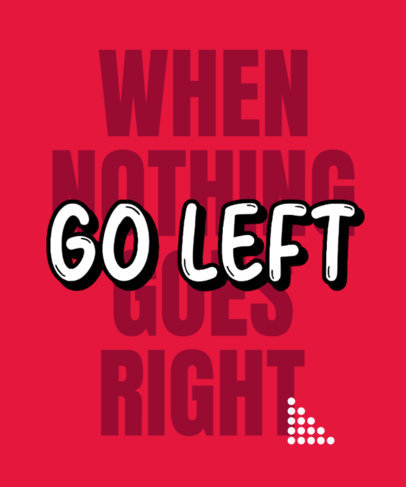 T-Shirt Design Maker Featuring Cool Typography 2114