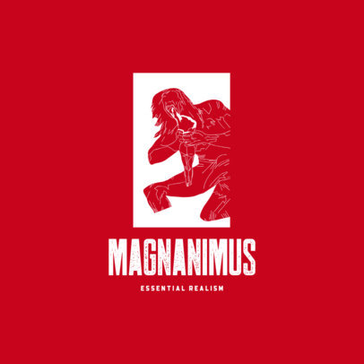 Logo Generator Featuring an Illustration in Reference to a Famous Art Piece 3190g