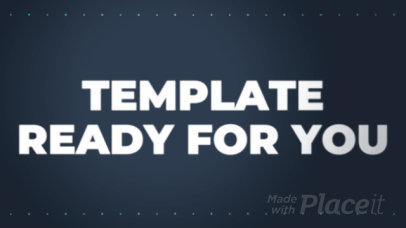 Placeit - Intro Video Template Featuring Dynamic Text Boxes and Graphics