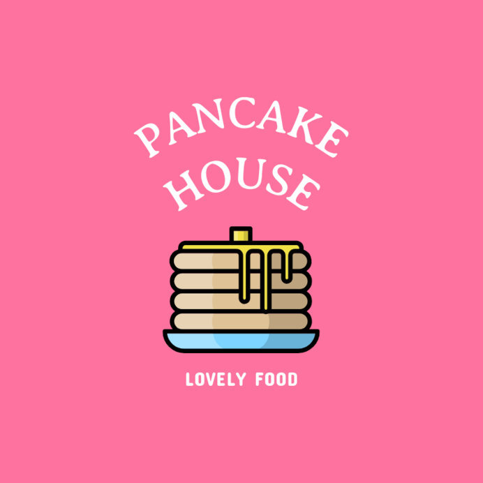 Placeit Logo Creator for a Pancake House