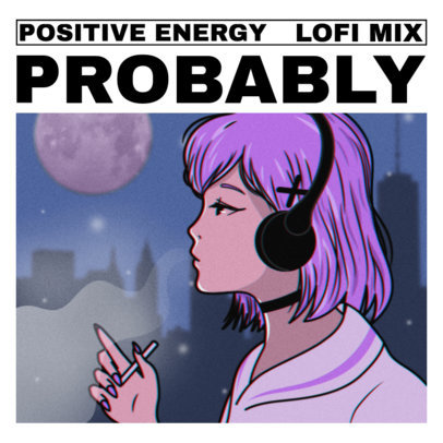 Placeit Hip Hop Album Cover Template Featuring A Lo Fi Character Illustration