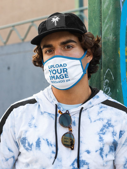 Download Face Mask Mockups | Mockup Generator | Placeit