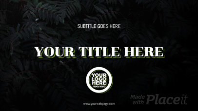 Intro Video Creator Featuring a Trendy Aesthetic and Text Animations 2921-el1