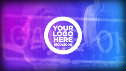 Animated Intro Video Maker for a Gaming Channel 1159a 3177